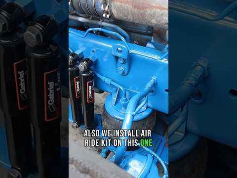 Air Ride Kit Installed on a Freightliner Classic #semi #semis #18wheelers #bigrigs #semitrucks