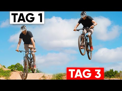 Learning to jump on a mountain bike in 5 days (self-experiment) with a fatal outcome!
