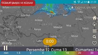 Türkiye genelinde yaklaşık 10 günlük hava durumu