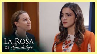 Maricruz le declara la guerra a Romina | La pasión del verdadero amor | La Rosa de Guadalupe