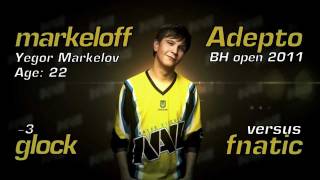 markeloff vs fnatic @ Adepto BH Open 2011