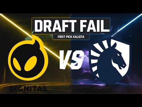 pro teams suck at drafting (DIG v TL)
