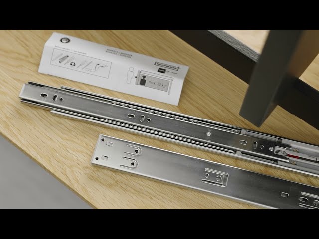 Vidéo teaser pour HELPMATE Schubladenschienen push-to-open