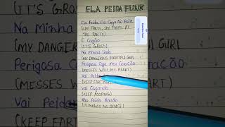 🔥Ela Peida Funk~ (lyrics+English translation) #elapeidafunk #phonk #lyrics