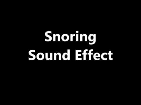 Snoring Sound Effect