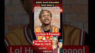 Orlando Brown Exposes Diddy He Said He Gave Him This😳🥺🤦‍♂️#reaction #shorts #fyp