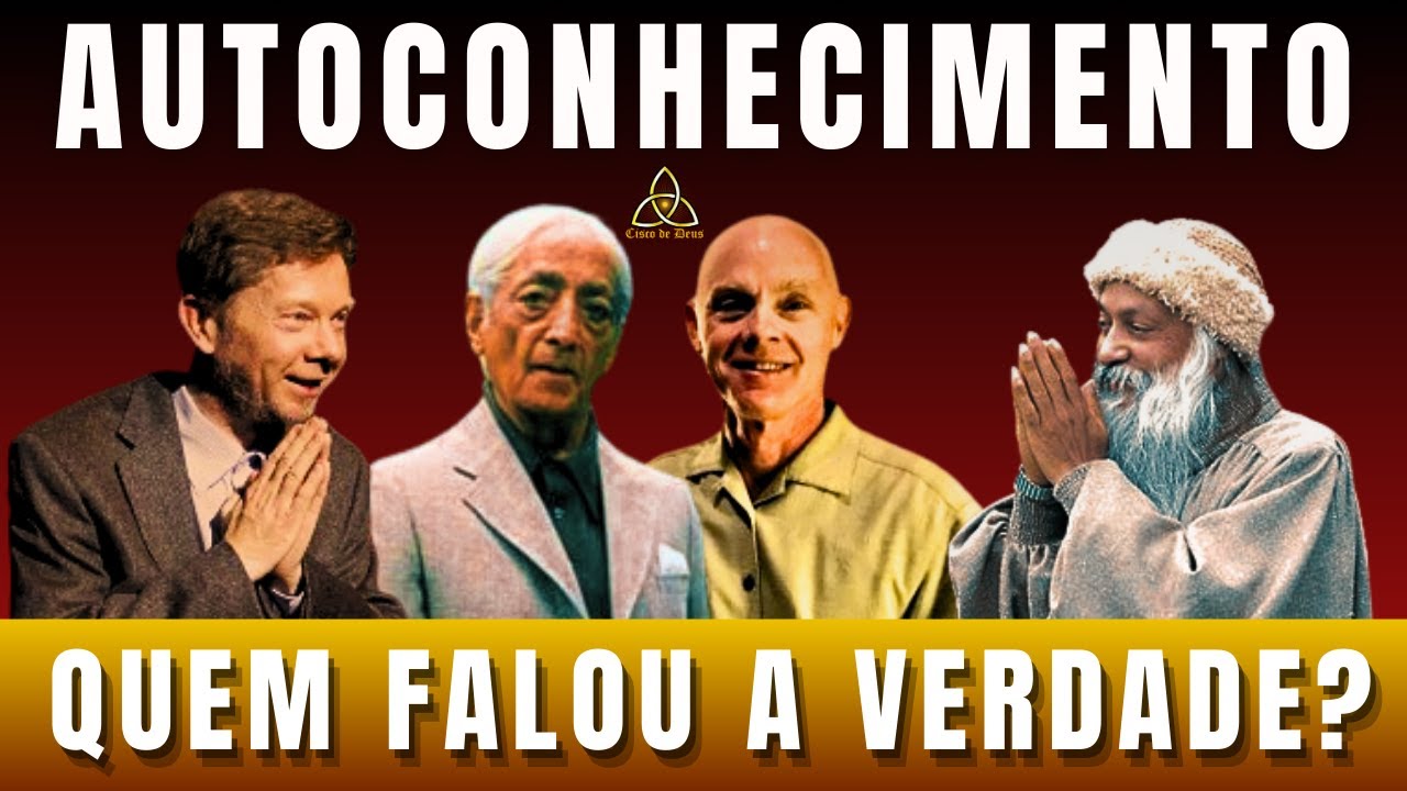 O Verdadeiro Autoconhecimento - Num encontro entre #krishnamurti #eckharttolle #osho e #adyashanti