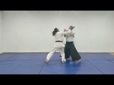 Aikido Basic Techniques: Yokomen Uchi - Uchi Kaiten Nage