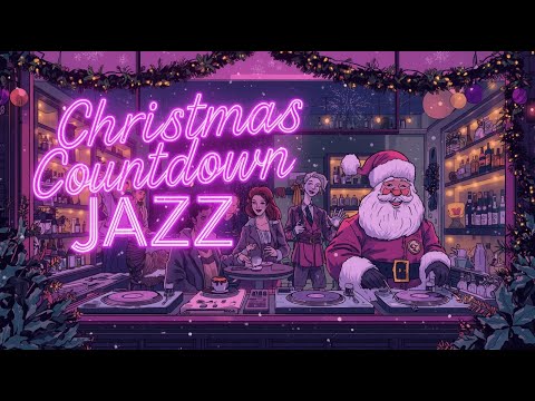 🌟 Christmas Countdown Jazz LIVE | Smooth Vinyl Nights with Purple