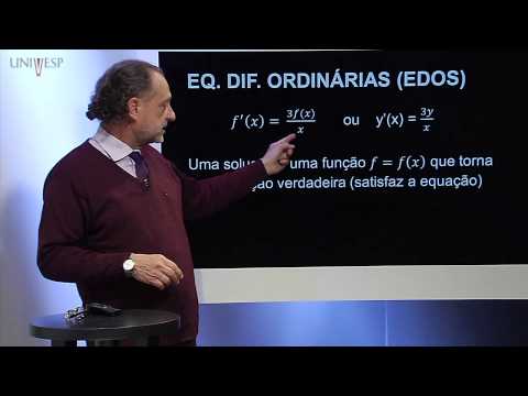 Cálculo III - Aula 11 - Introdução ao estudo de equações diferenciais ordinárias