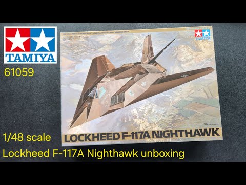 Lockheed F-117A Nighthawk, Tamiya 61059 (1998)
