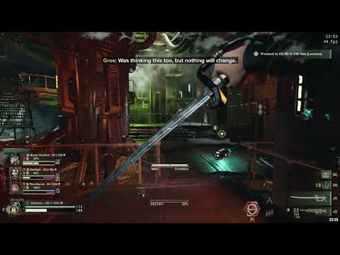 The most wholesome Darktide voiceline I've ever heard