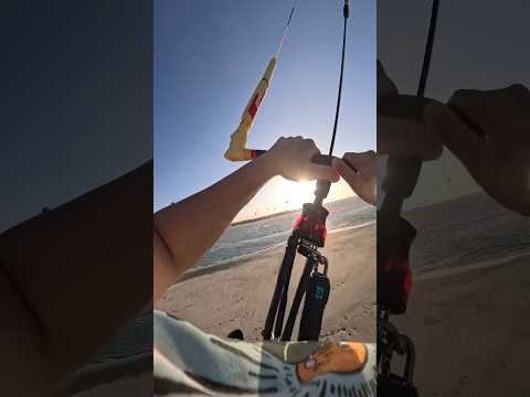 Faced death in this jump over Land 🫣😮 #kiteboarding #kitesurfing #extremesports #facingfears