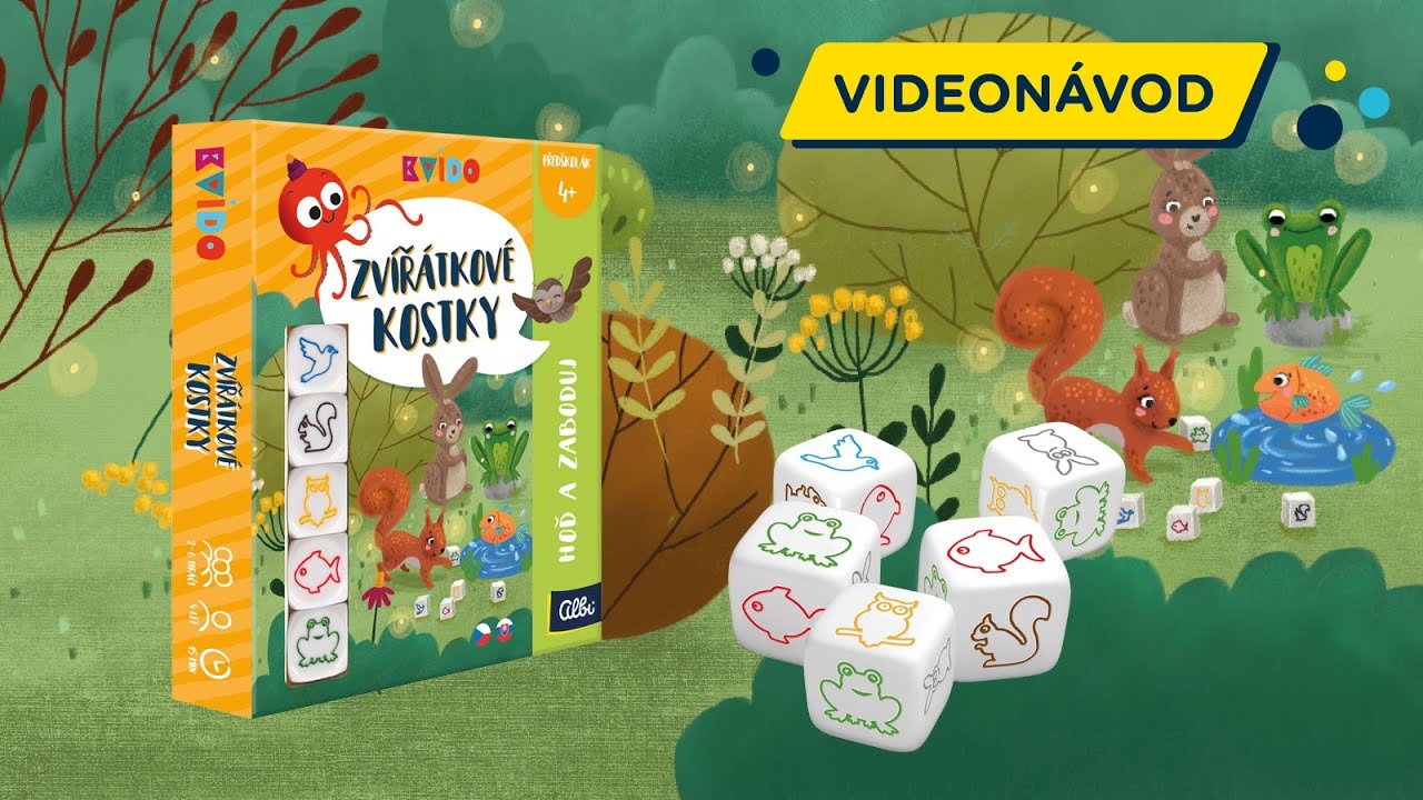 Zvířátkové kostky - videonávod