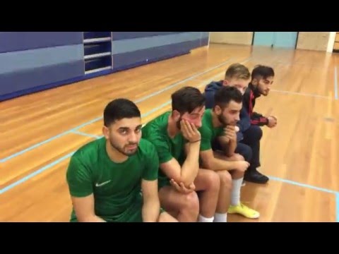 Futsal in Holland 'hoekje 4 vs Fv united 2