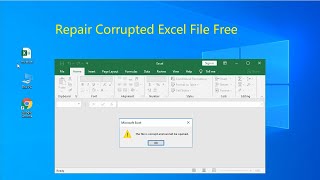 Repair Corrupted Excel File Free