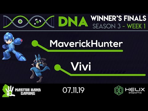 DNA S3:W1 - MaverickHunter (Mega Man) vs. Vivi (Lucario) - W Finals