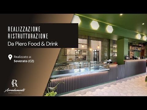 Ristrutturazione Da Piero Food & Drink - Soverato (CZ) - GR Arredamenti - Progettazione