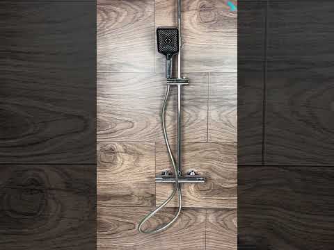 kielle Vega - Sprchový set s termostatem, 30x20 cm, 3 proudy, chrom 20618000