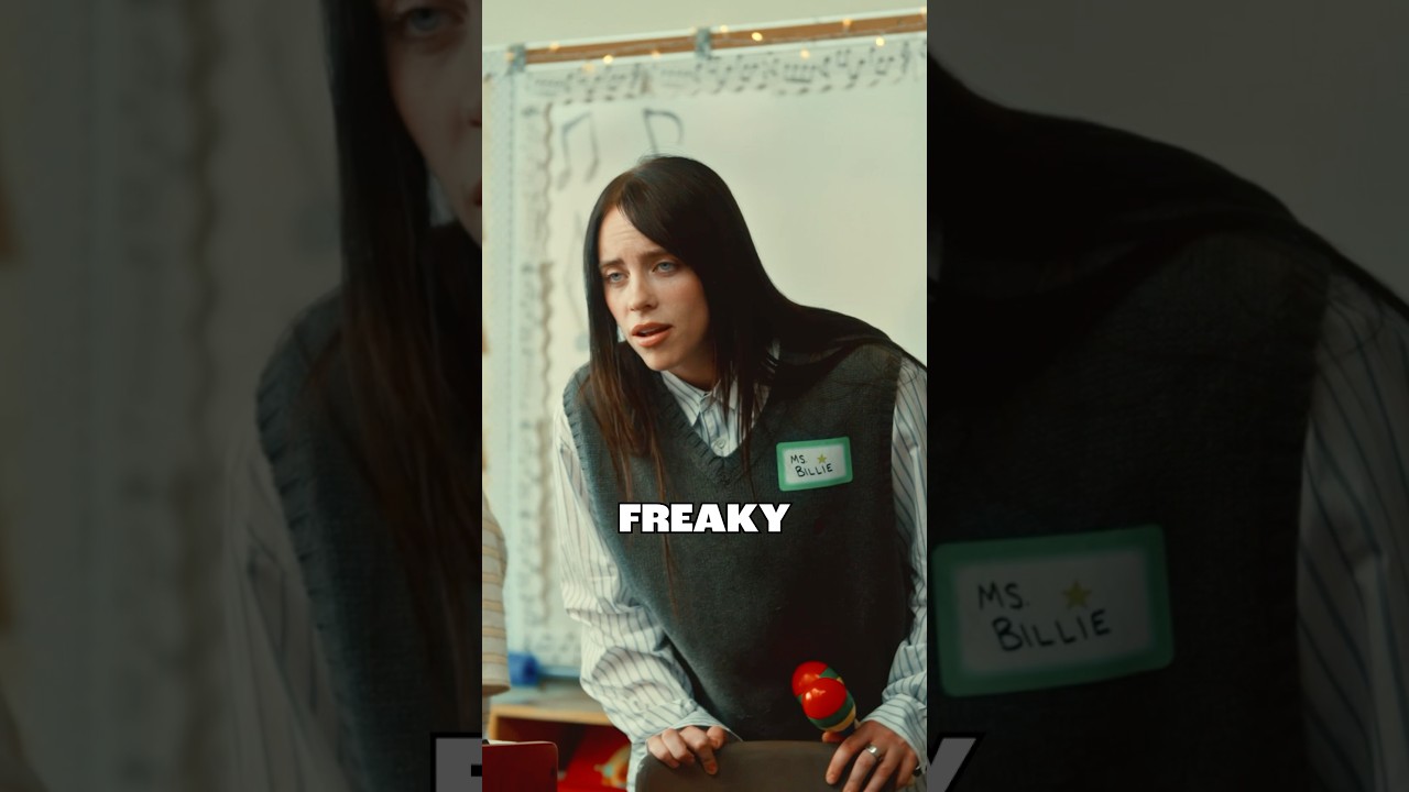 You ever feel like you’re just a polar bear?? #CelebritySubstitute #billieeilish #finneas