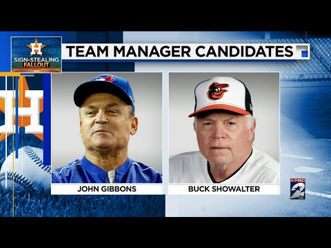 Two interviewed for Houston Astros manager position