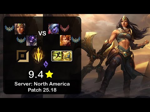 Sivir ADC + Alistar vs Tristana + Leona - NA Challenger - Patch 25.18