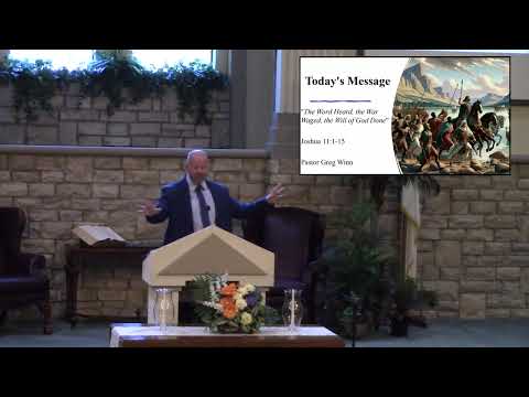 The World Heard, War Waged, The Will of God Done