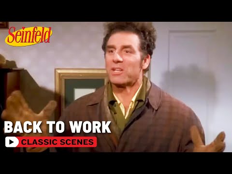 It's Back To Work For Kramer | The Strike | Seinfeld