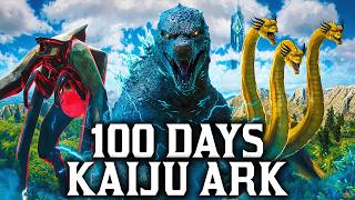 I Spent 100 Days in Kaiju Ark... Here