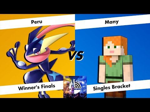 The Wifi Series #85 - Winner's Finals - CD|BLZ|ÑFC|Peru (Duck Hunt/Greninja) vs SK|BLZ|Many (Steve)
