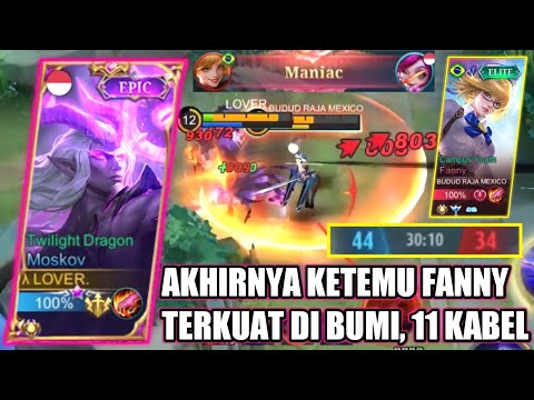 LAGI PAKAI MOSKOV KETEMU YOUTUBER FANNY PRANK JADI PUBLIK !! - MOBILE LEGENDS