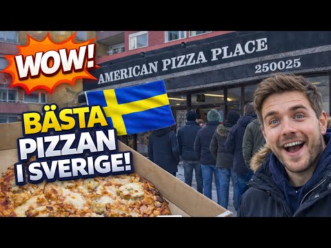 Beste Pizza Schwedens – American Pizza Place Sandviken: Beste Pizza Schwedens 🍕