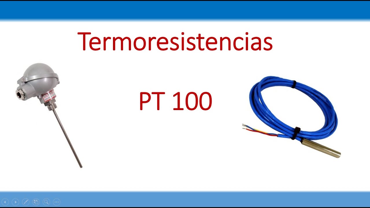 O que são as Termoresistencias tipo PT 100