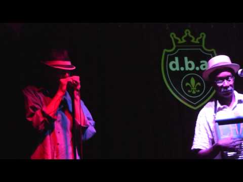 Washboard Chaz Blues Trio at DBA in New Orleans
