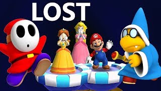 Mario Party 9 All Characters LOST to Shy Guy and Magikoopa in Solo Mode Animations
