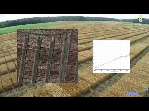 Automatische Bonitur per Drohne - Hyperspektralsensor im Einsatz