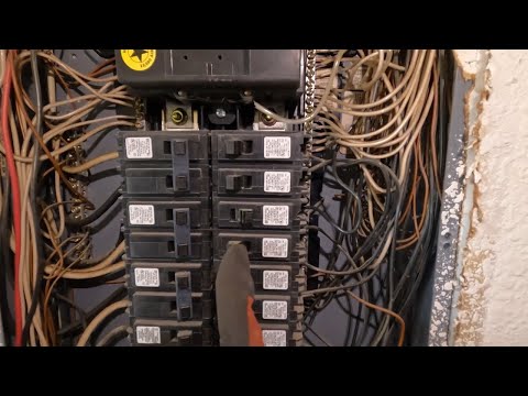 Electrician Troubleshoot Circuit Breaker Tripping
