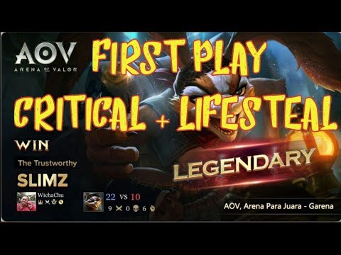 AOV SLIMZ ARENA OF VALOR Assassin Build and Gameplay