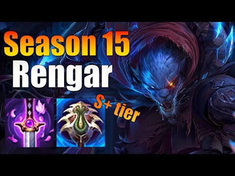 How to Play Rengar Jungle/ Rengar Guide (Natty's build) | Rengar Season 15 - League of Legends