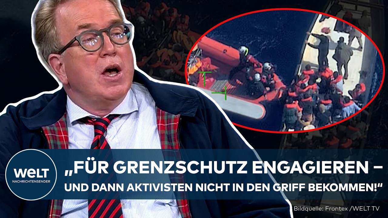 ILLEGALE MIGRATION: Diese Frontex-Aufnahmen setzen Sea-Watch unter Druck | BILD-Reporter ordnet ein