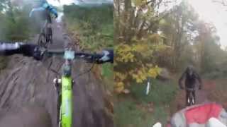 preview picture of video 'Rando VTT St Thurial 16.11.2014'