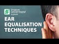 Ear Equalization Techniques - Valsalva Maneuver - SingHealth Healthy Living Videos
