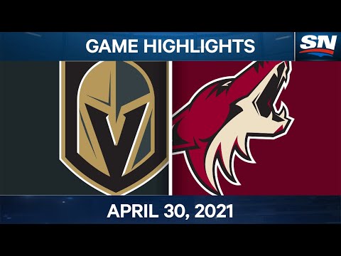 NHL Game Highlights | Golden Knights vs. Coyotes - Apr. 30, 2021