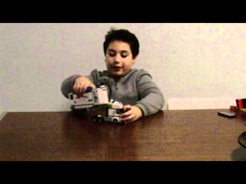 lego police truck revew