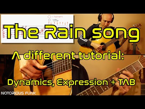The Rain Song Guitar Lesson + Tutorial and TAB (part 1)
