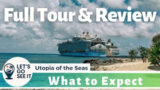 Utopia of the Seas Cruise Experience & Complete Tour