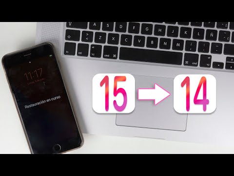 Cómo hacer un ‘downgrade’ de iOS 15 a iOS 14