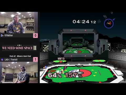 We Need Some Space 2 - Killablue (Falco) vs LAGr | Travioli (Samus) - Pools A2 - Winners Semi-Final