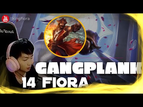 🔴 14 Gangplank vs Fiora (2000 LP Fiora) - 14 Gangplank Guide