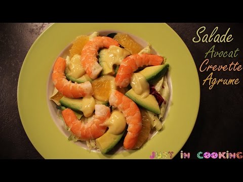 Avocado, Shrimp and Citrus Salad